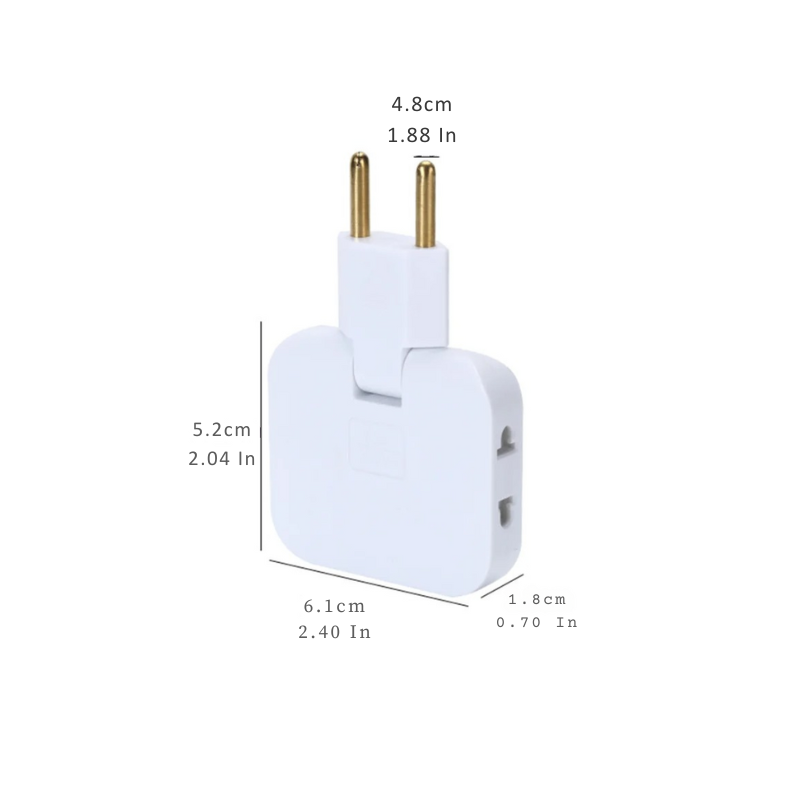 Compacte en elegante universele stekkerdoos