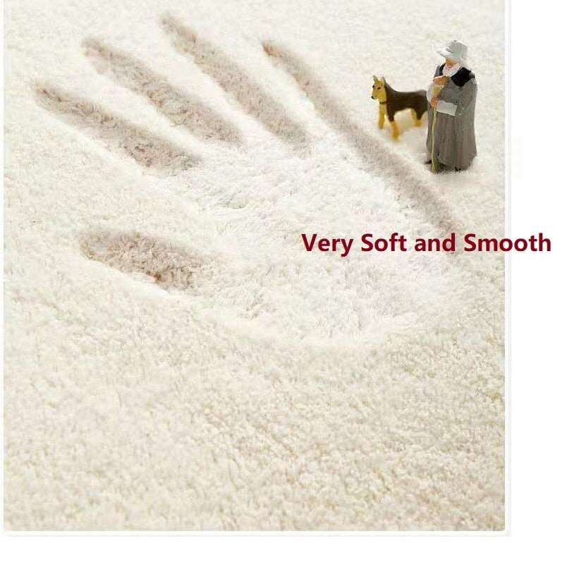 Ultra mäkký poťah na gauč z ovčieho kašmíru – efekt plyšu & protišmykový