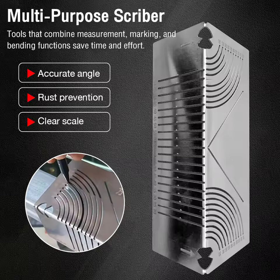 Multifunksjonslineal - Presisjonsmerking