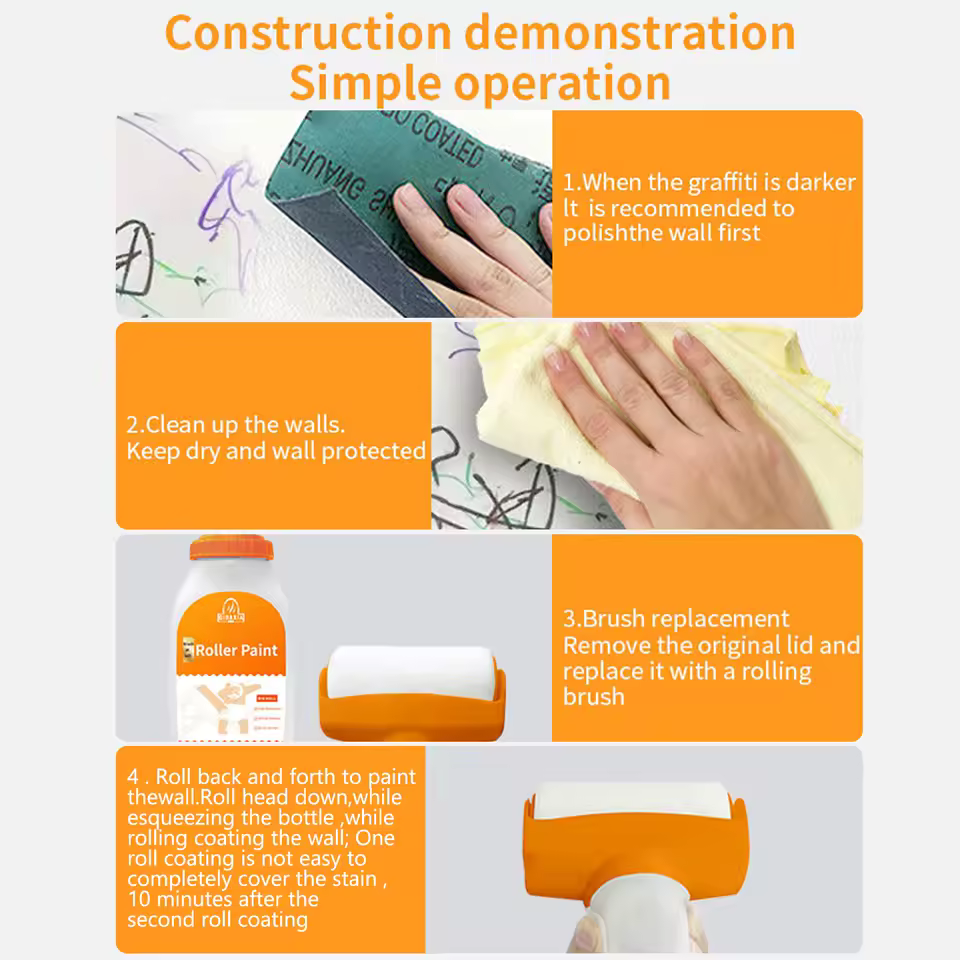 צבעו את הקירות שלכם ללא התזות וללא מאמץ