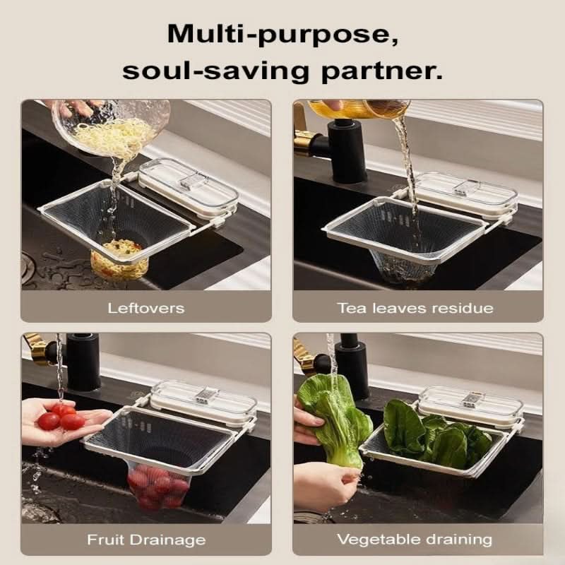 Multifunctional sink filter, simple and ultra-resistant 