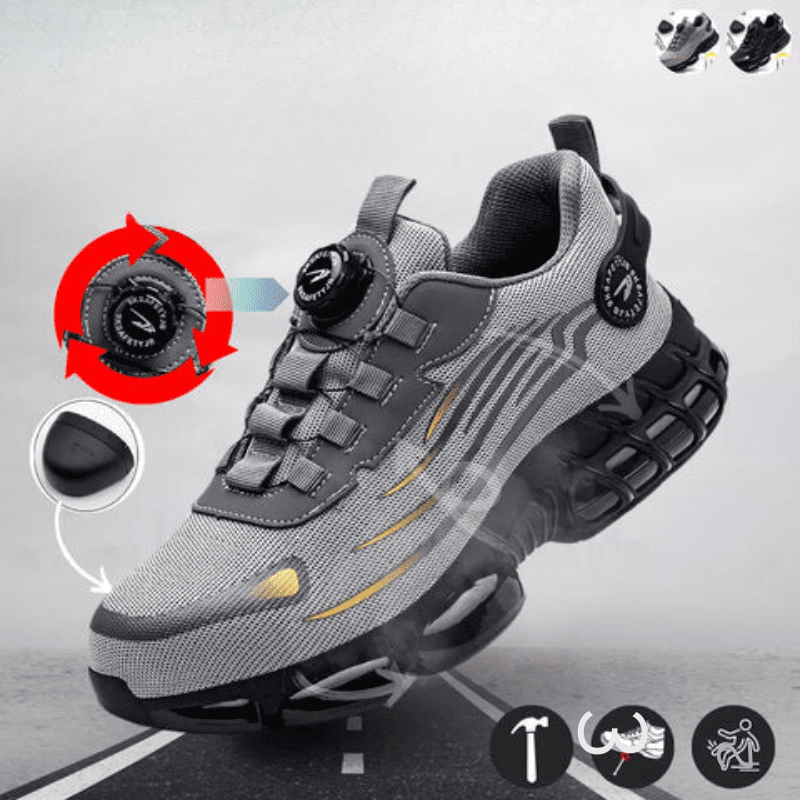Henner Z90 - Zapatos de seguridad ultraligeros y resistentes 