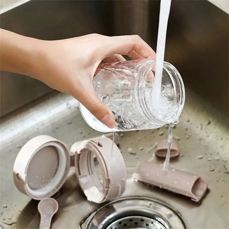 Smart dispenser for spices, sugar, or oil 