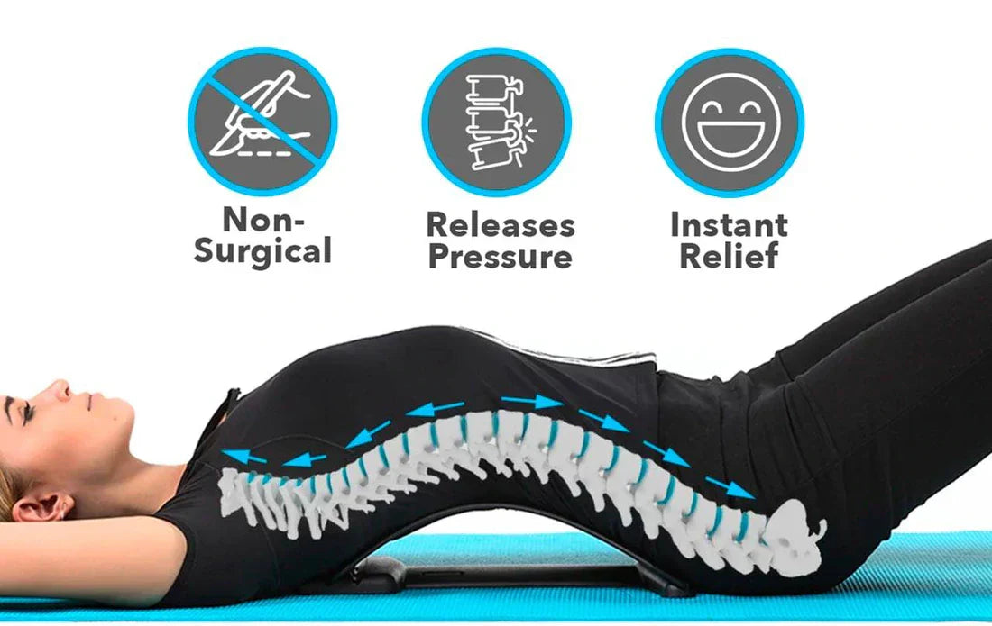 リラックス感のための脊椎ストレッチャー 