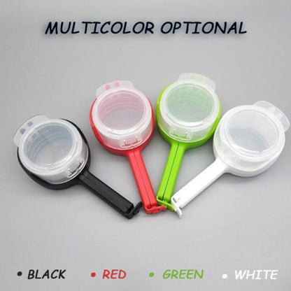 袋用の注ぎ口付き密閉キャップ 