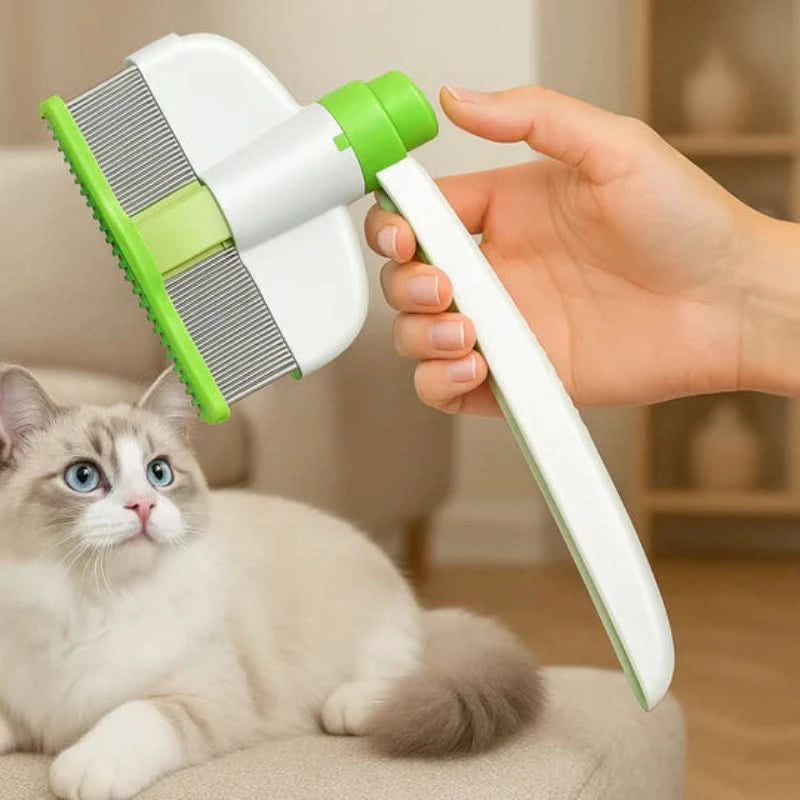 Hřeben proti chlupům pro domácí mazlíčky 