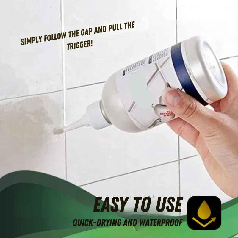 タイルの目地を数秒で修理します 