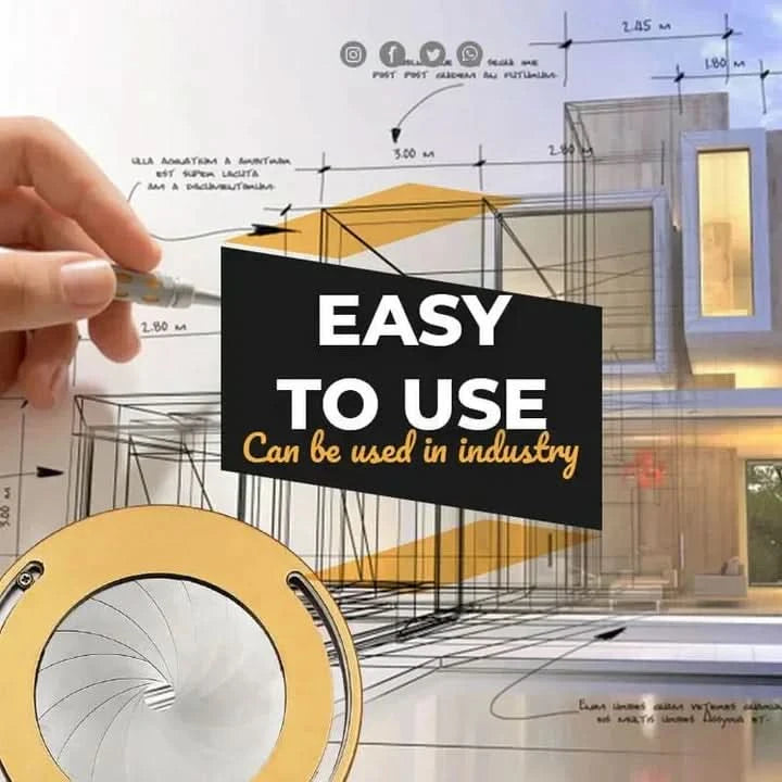 قانون - ارسم دوائر مثالية بسهولة 