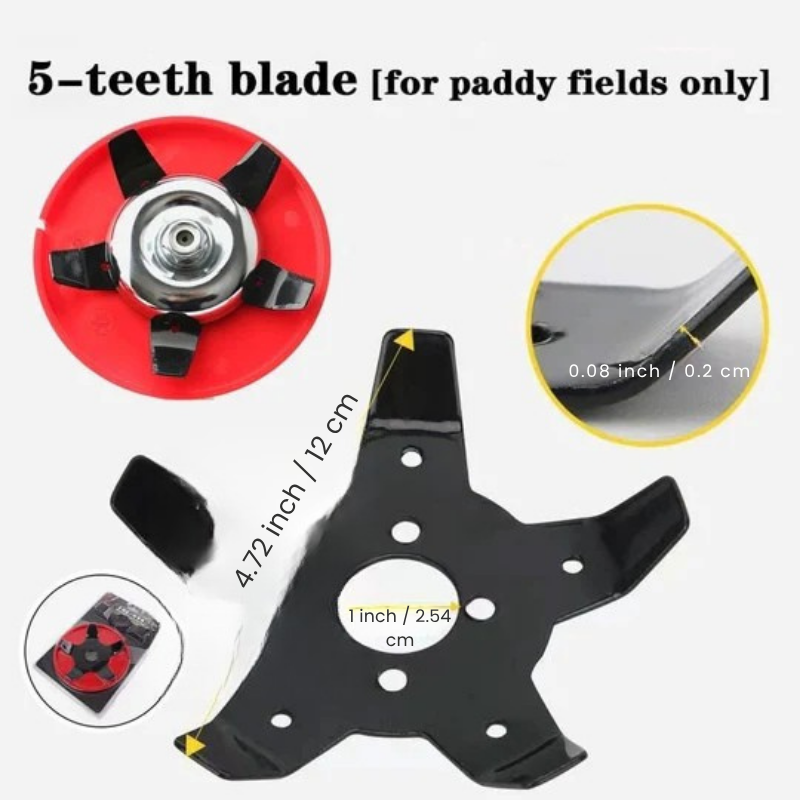 Set de lame de plivit adaptabil pentru toate terenurile 