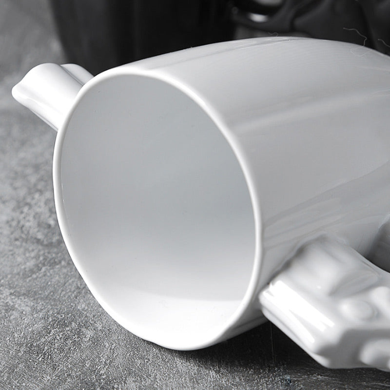 超オリジナルなピストルハンドル付きデザインカップ 