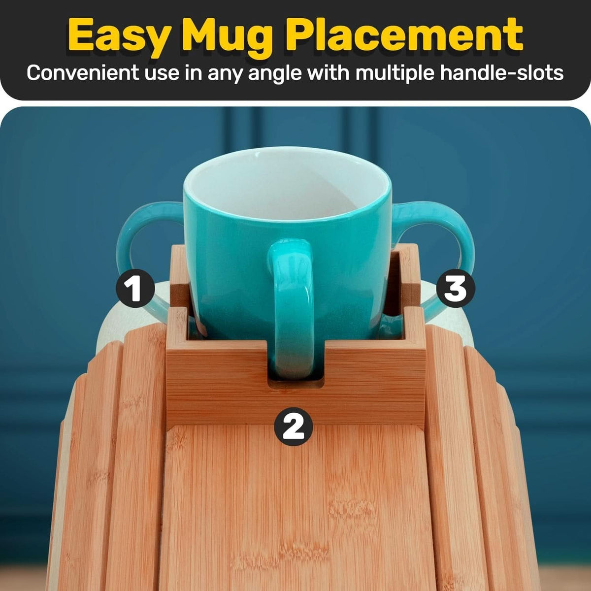 Keep everything within reach without leaving your couch 
