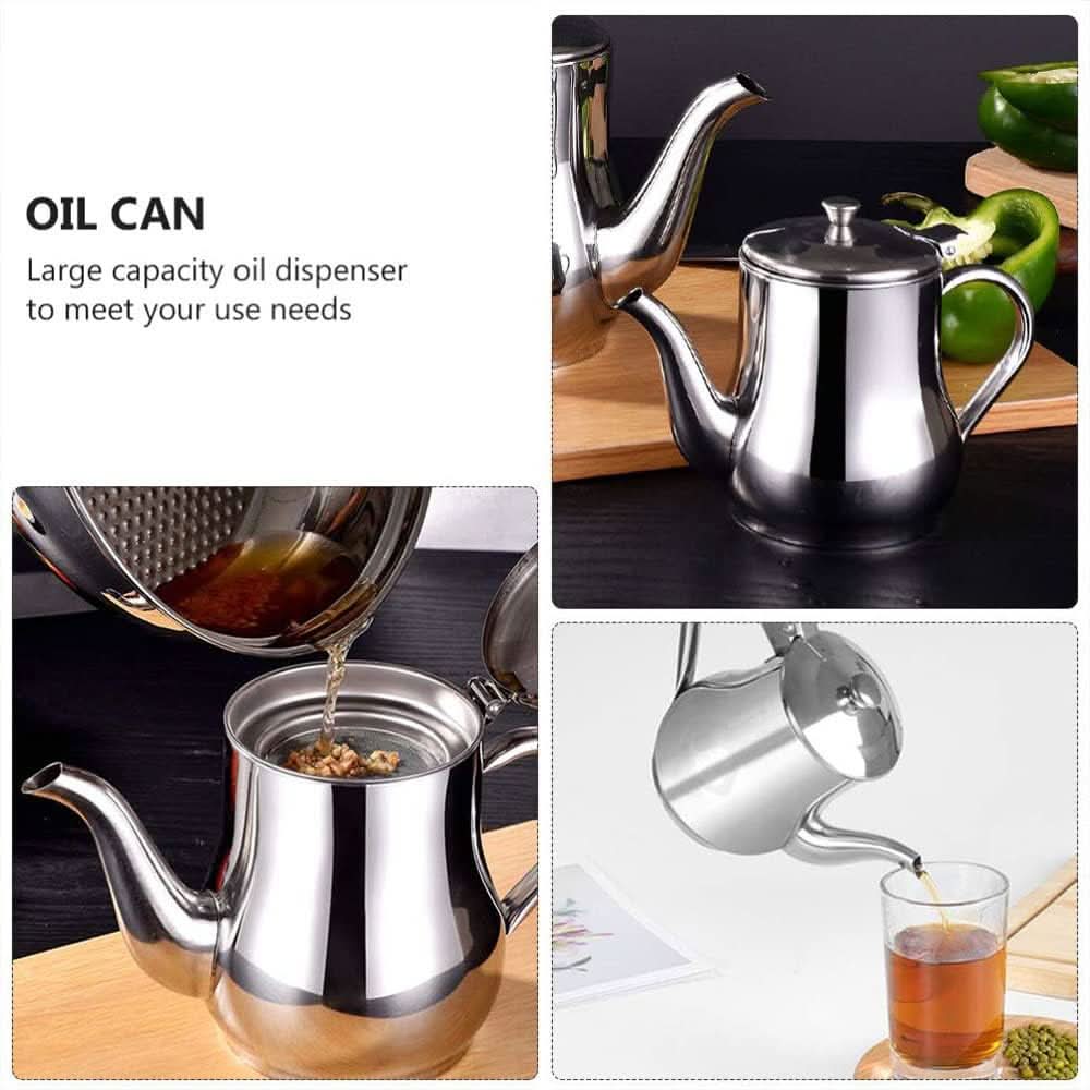 Pour cleanly and store your oils without waste 