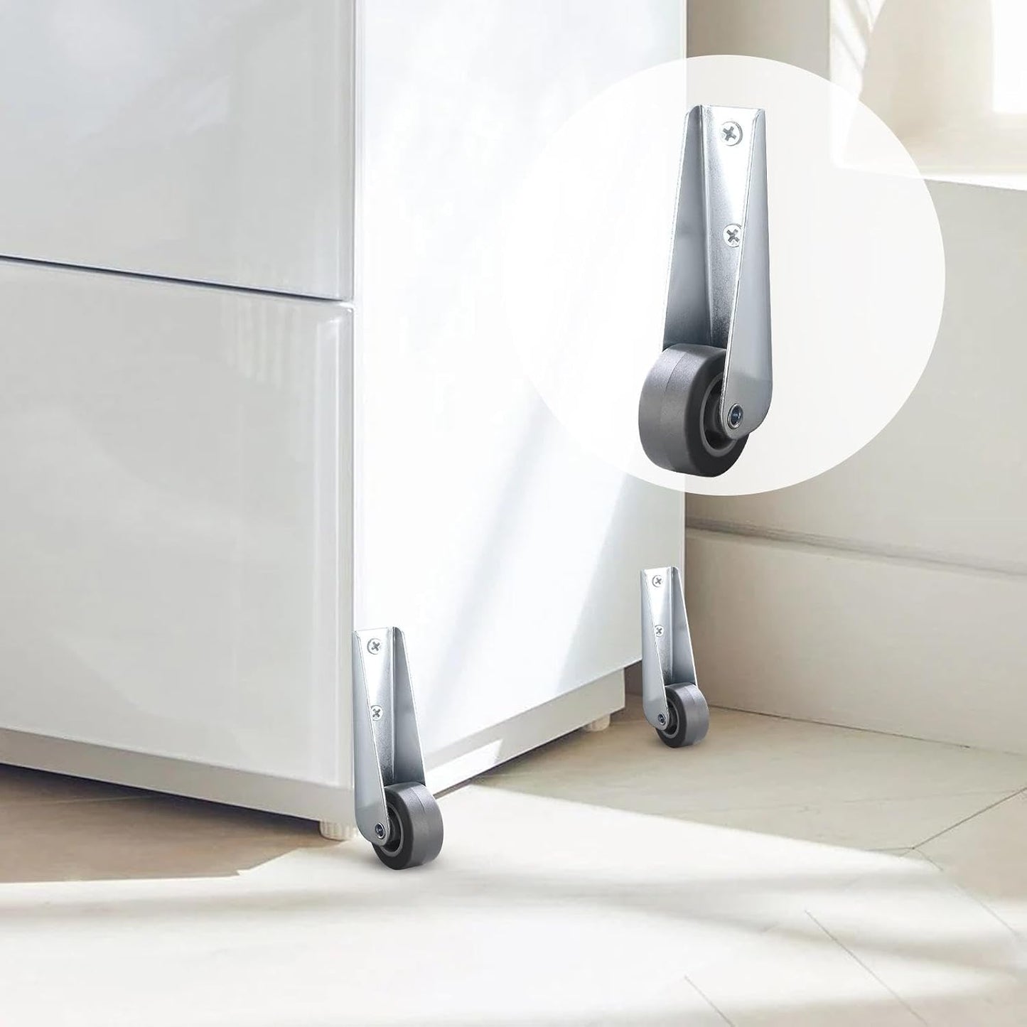 Solid roulette för att öppna dina dörrar utan ansträngning (x4) 