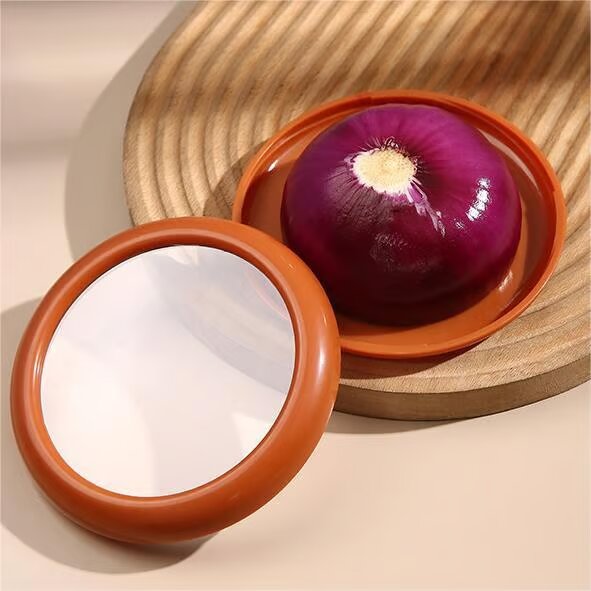 Wiederverwendbare Deckel für geschnittenes Obst und Gemüse (x4) 