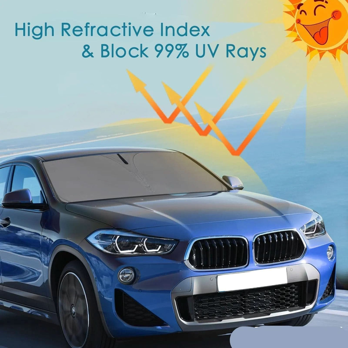 Parasoleil auto anti-calore su misura ed efficace 