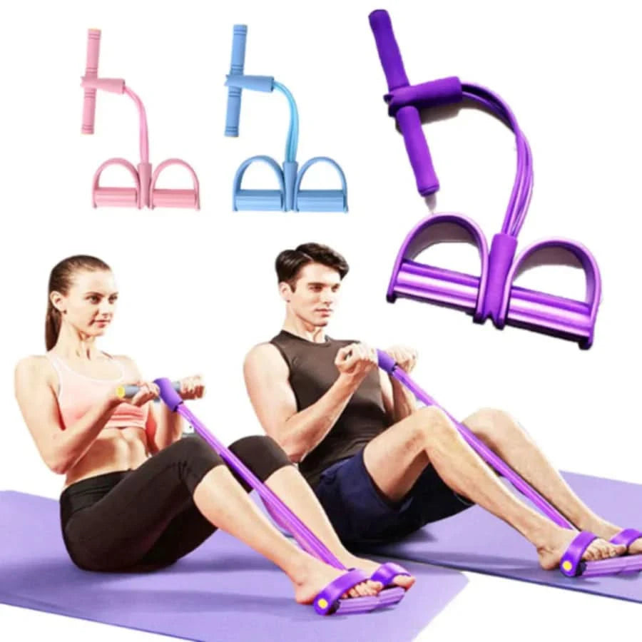 Kompletní fitness elastický pás pro celé tělo 