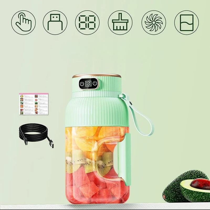 Mobiler Mixer für frischen Saft jederzeit 