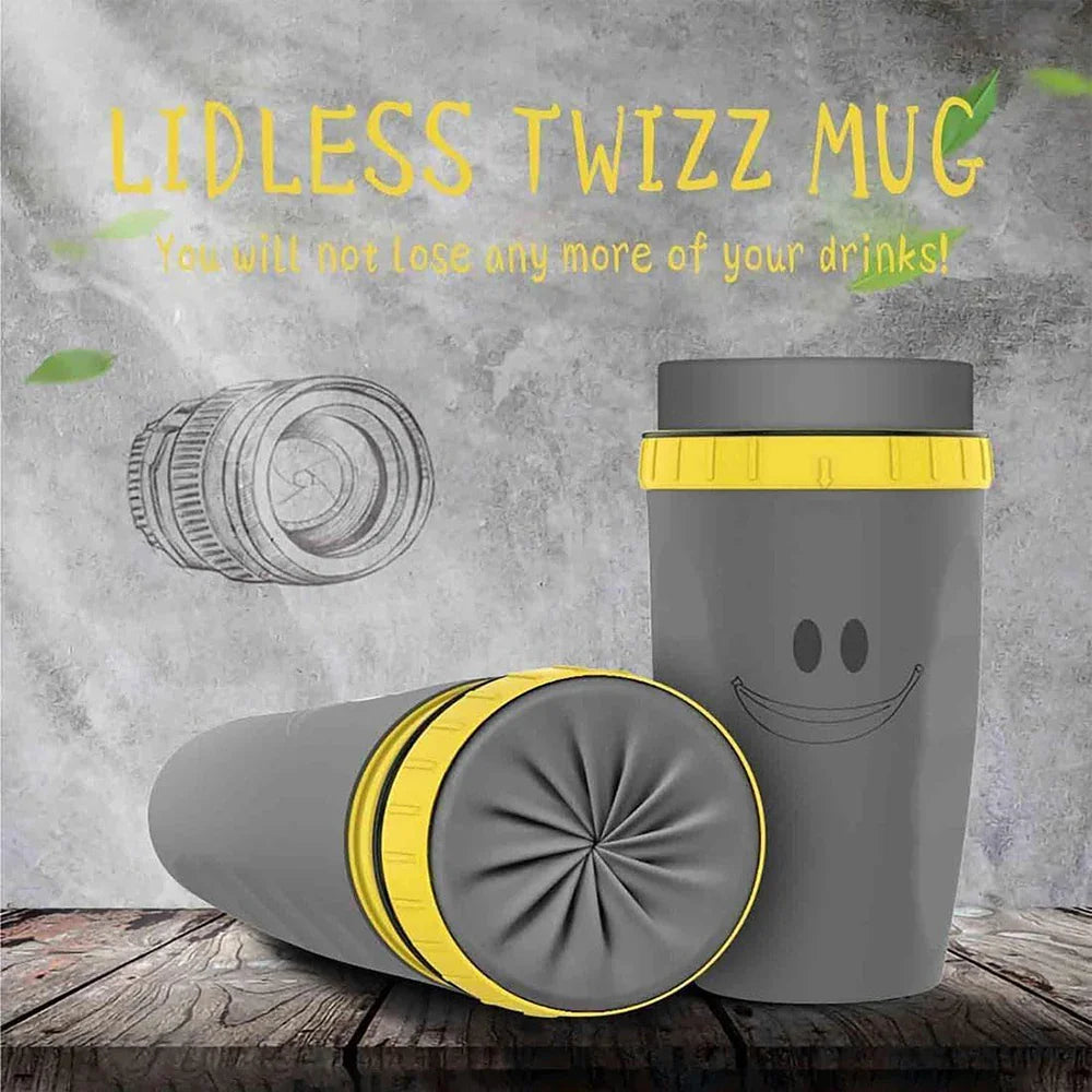 Αδιάβροχο φλιτζάνι χωρίς καπάκι – Πίνετε χωρίς να χύσετε 