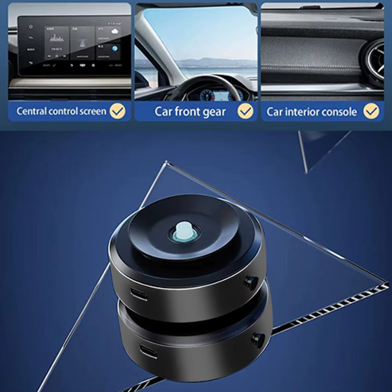 Support magnétique 360° pour téléphone avec rotation libre