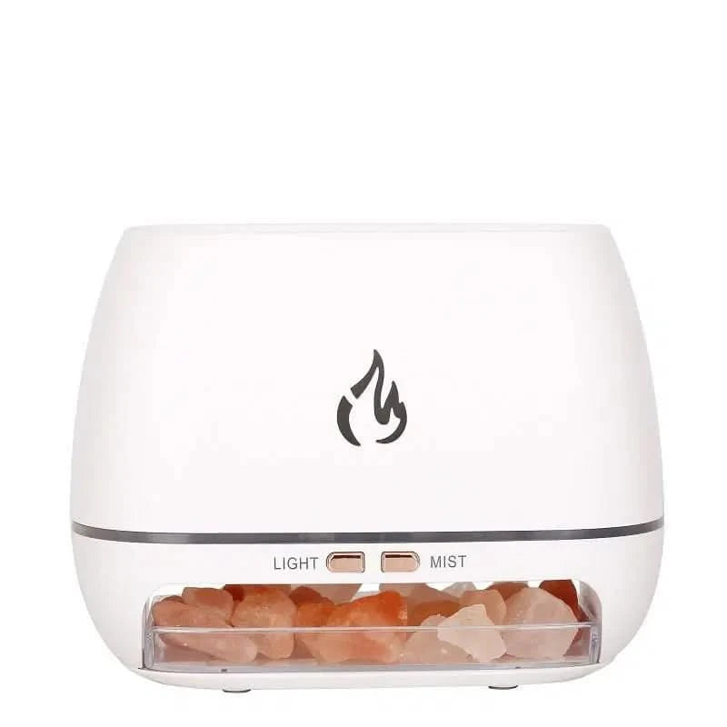 Ambiance relaxante avec effet feu & brume apaisante