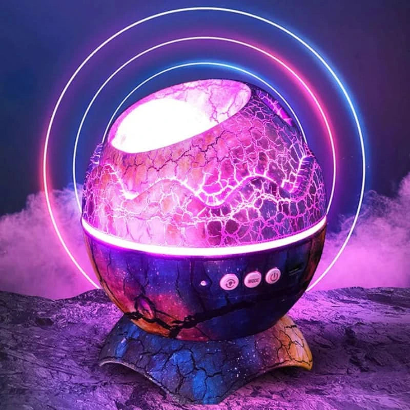Galaxie projektor s hudbou a dálkovým ovládáním 