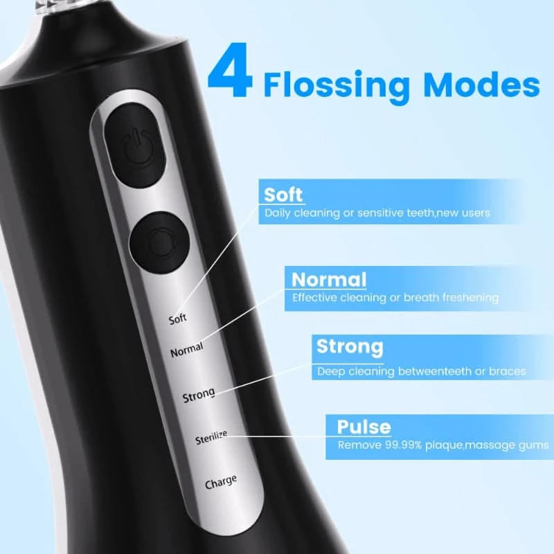 Hydropulse oppladbar for tannpleie 