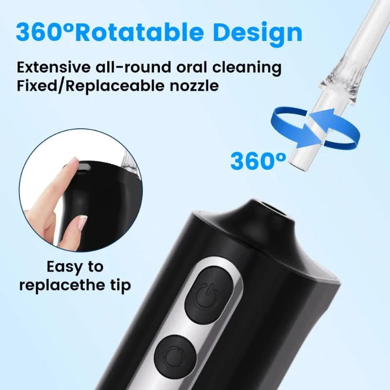 Hydropulse oppladbar for tannpleie 