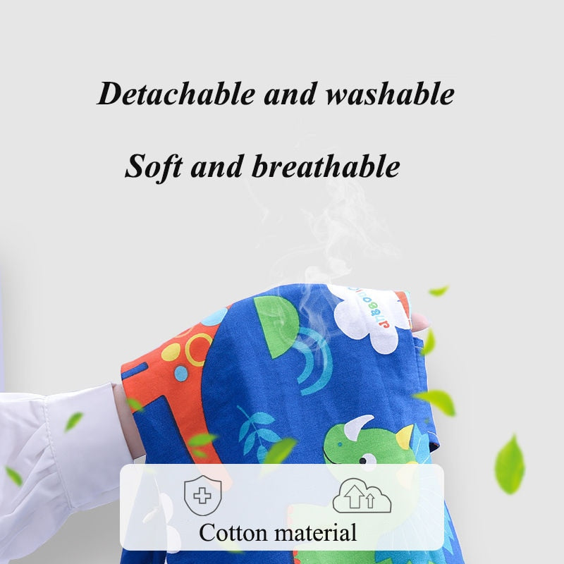 وسادة سفر للأطفال مع دعم آمن 