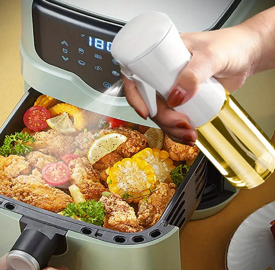 オイルスプレーヤー – キッチンでのコントロールと軽さ 