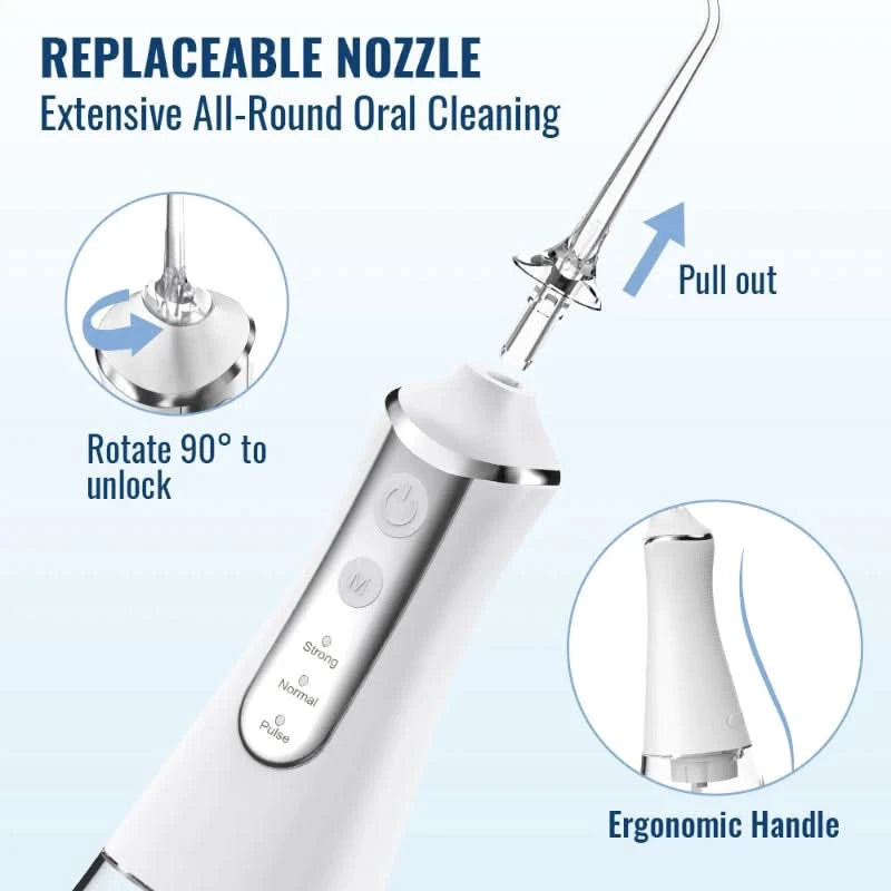 Hydropulse oppladbar for tannpleie 
