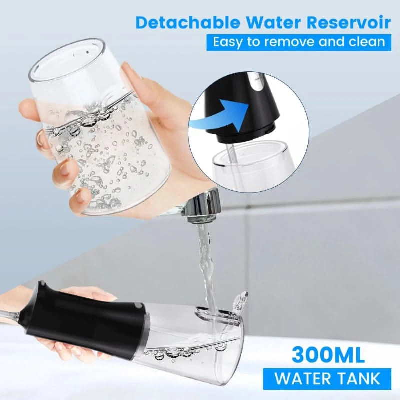 Hydropulse recargable para cuidados dentales 
