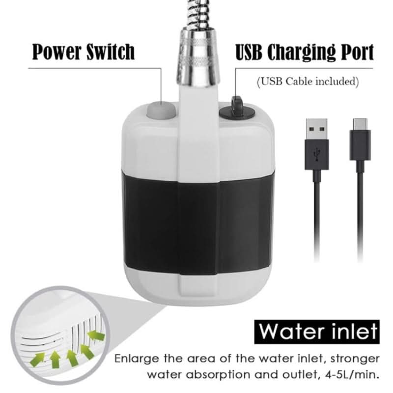 Portable shower - To stay clean everywhere 