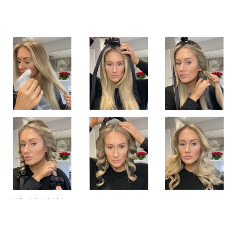 Adjon új formát és fényt göndör hajának 