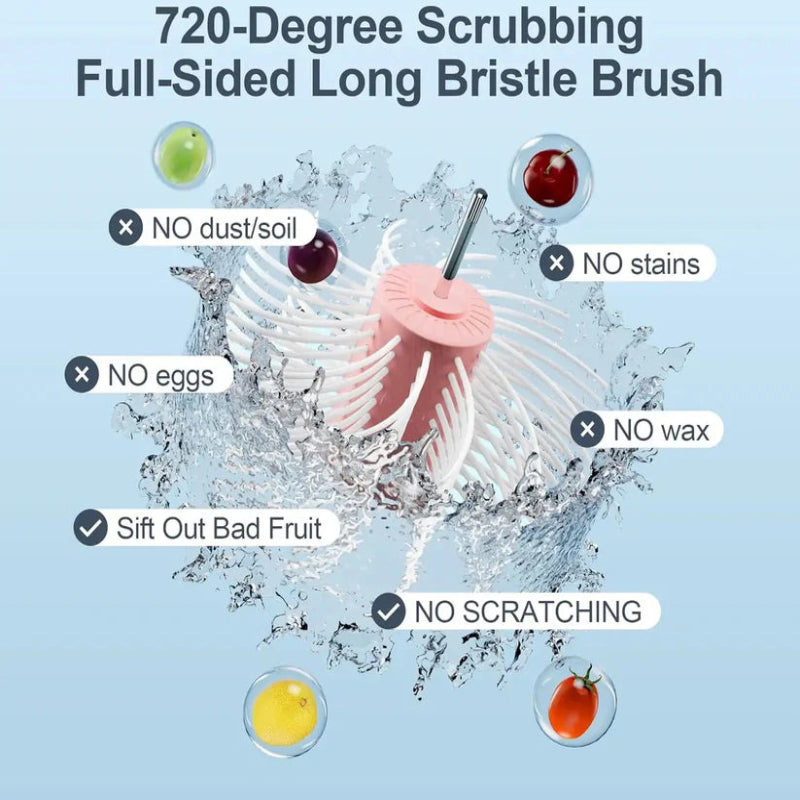 تنظيف مثالي للفواكه دون جهد أو تقشير 