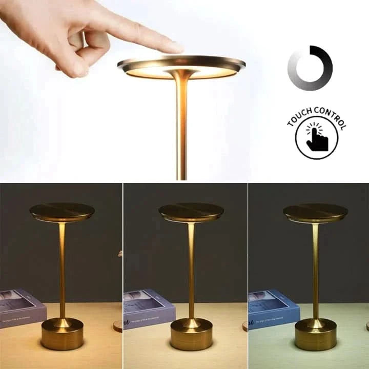 Ασύρματη LED λάμπα με κομψό και αφής σχέδιο 