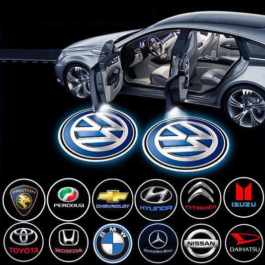 Opplys bilen din logo ved hver døråpning (x2) 