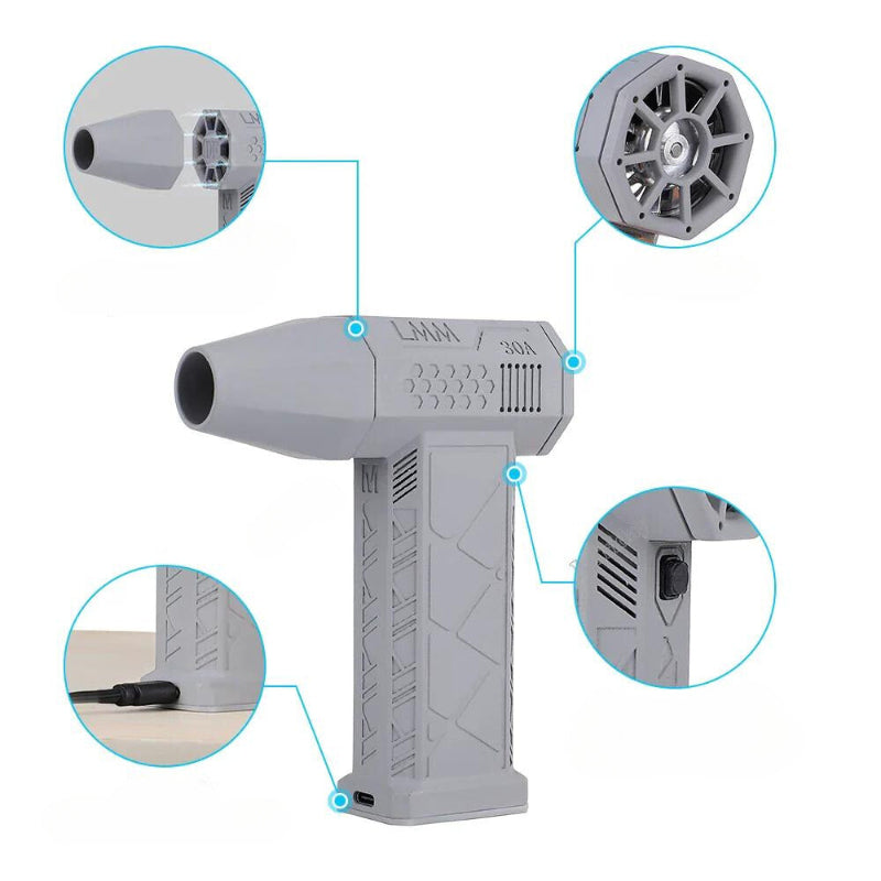 AirBlaster-Pro -  Souffleur d’air compact pour un nettoyage sans effort