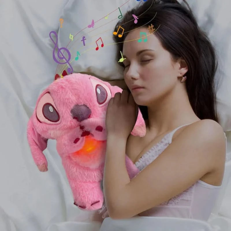 Měkká plyšová noční lampička pro klidné noci 