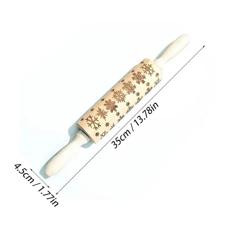 بسكويتات احتفالية مثالية بفضل الشوبك المنقوش 