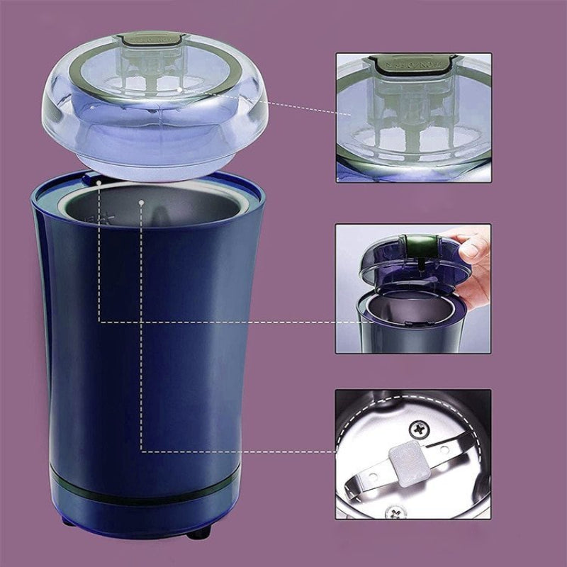 Mald dine fødevarer hurtigt og uden besvær med denne elektriske kværn 