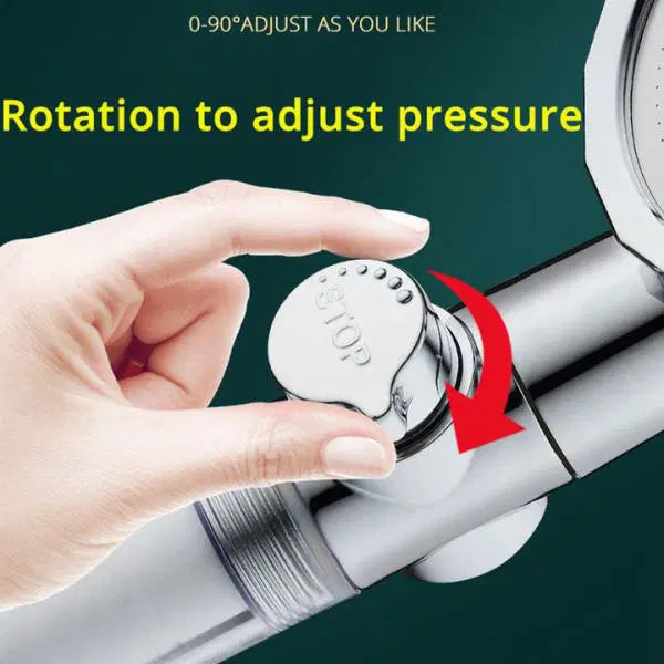 Rentouttava suihku 360° – Korkea paine & vesienergiansäästö 