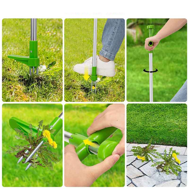 Steel weed extractor 